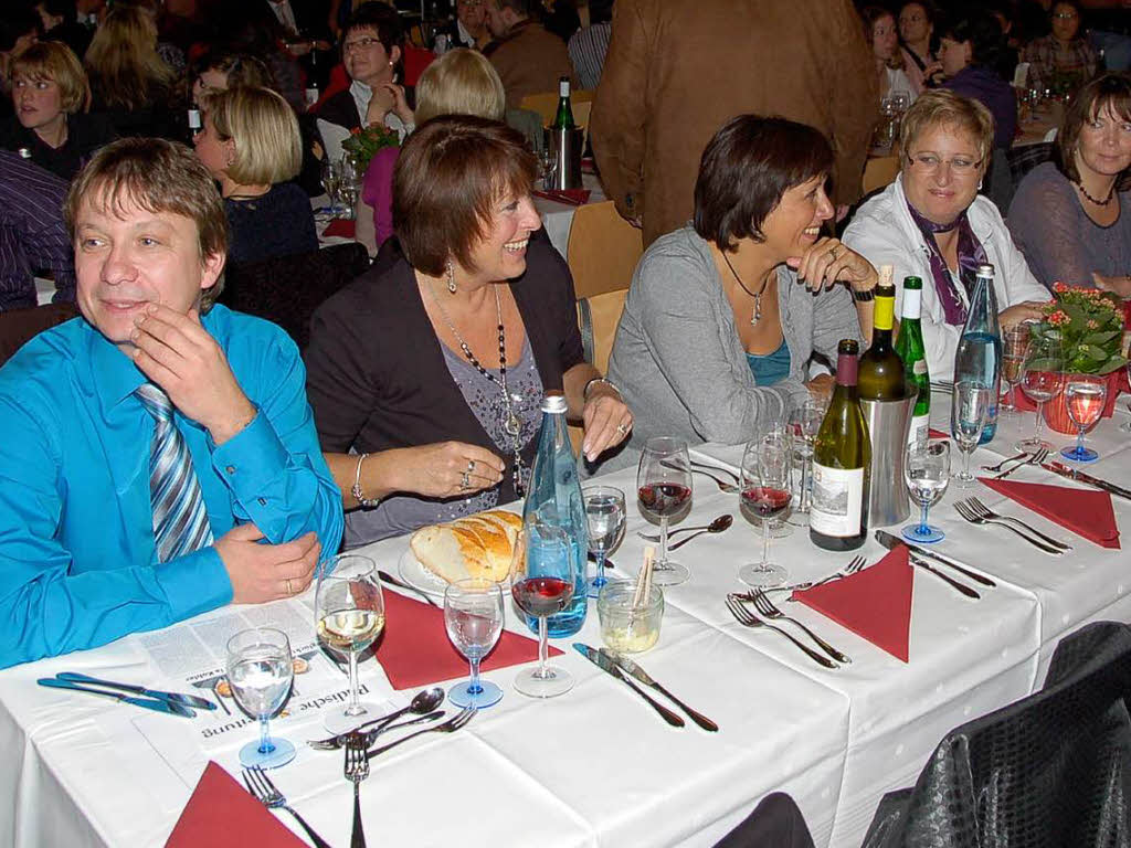 Viele Gste kamen zur Geburtstagsfeier von Edeka Kohler nach Diersburg.