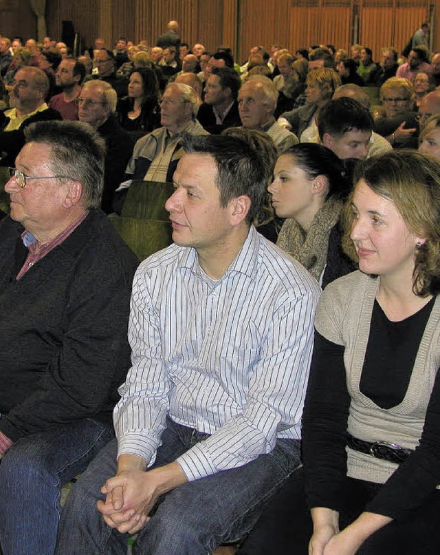 Kandidatenvorstellung in Endingen  | Foto: Ilona Hge