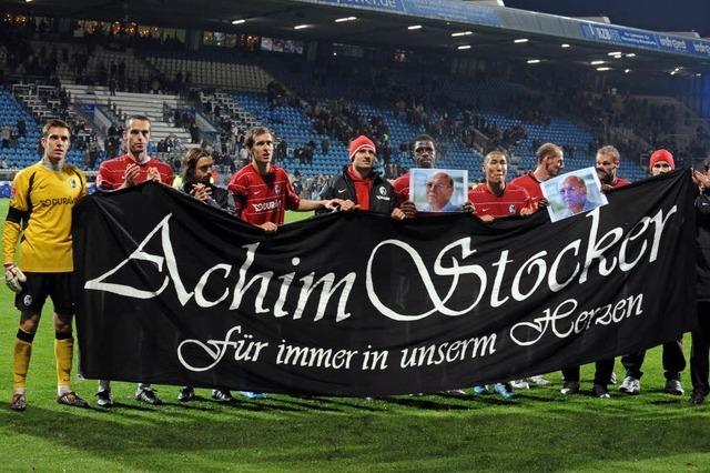 Gedenken: Vor einem Jahr starb SC-Präsident Achim Stocker
