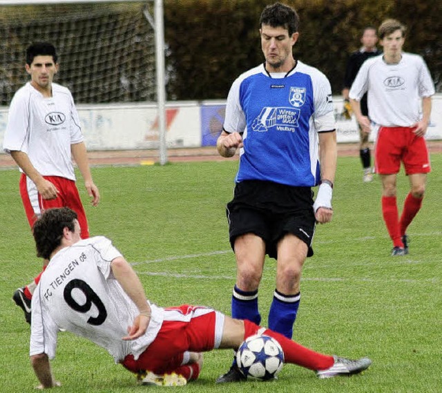 Der Schopfheimer Jrgen Itzin, dem bei...arade fhrt, ist seinen  Trainer los.   | Foto: sgm