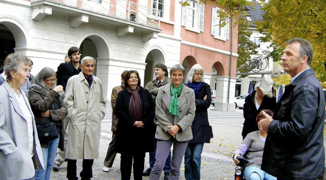 Kandidat und Stadtrat Thomas Gsell (re...ematische Bereiche in der Innenstadt.   | Foto: Privat