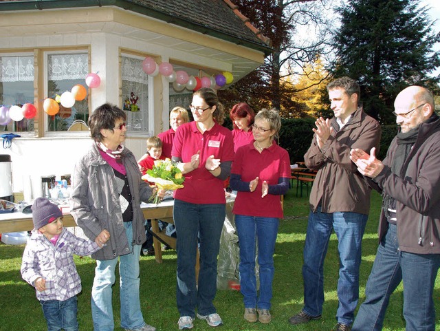 Einweihung des Kinder-Pavillons in Lenzkirch  | Foto: horst a. b