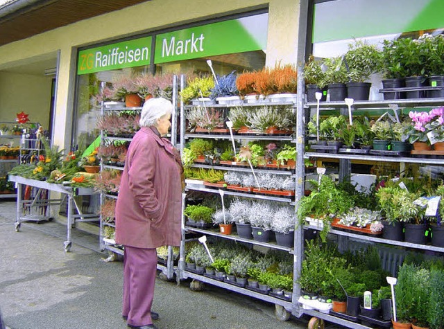 Noch knnen Kunden Pflanzen kaufen, zum 31.Dezember 2010 ist diese Zeit vorbei.   | Foto: Heidrun Simoneit