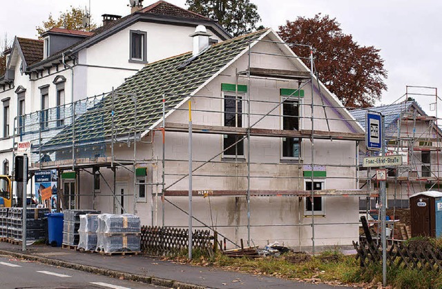 Heftige Kritik gab es im Ortschaftsrat...n der Franz-Ehret-Strae in Brombach.   | Foto: Paul Schleer