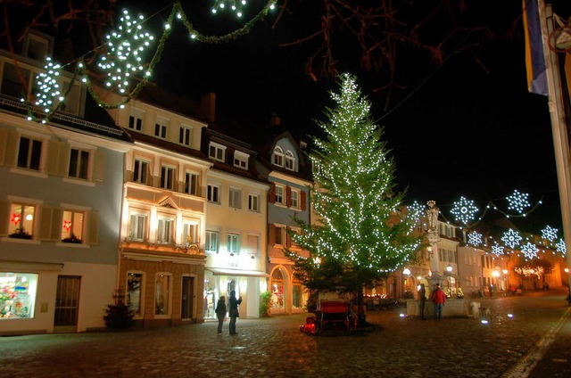 hnlich wie im vergangenen Jahr soll a...iesmal Waldkirch im Advent erstrahlen.  | Foto: Sylvia Timm
