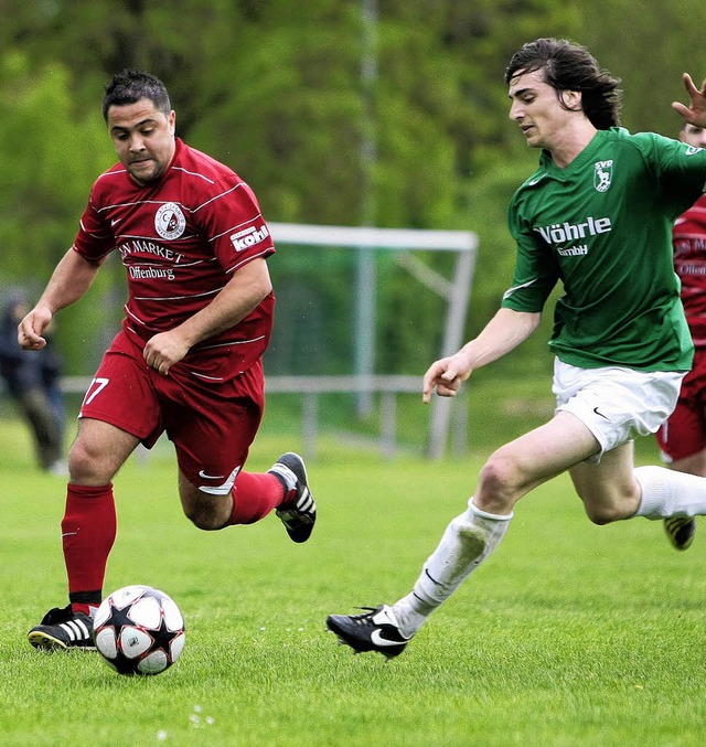 Aytac Kaya (links) im Mai dieses Jahre... mit dem Diersburger Philipp Wrther.   | Foto:  Faruk nver