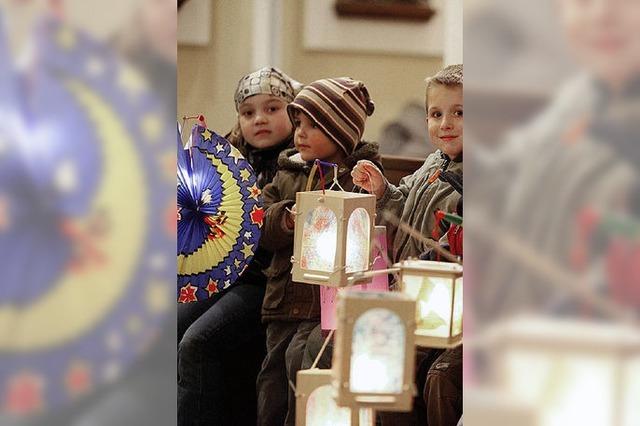 Laternenumzge und Feiern zu Ehren von St. Martin