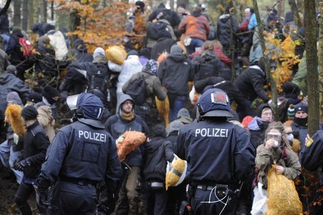 rger in Straburg, Stopp in Kehl, Gewalt in Dannenberg