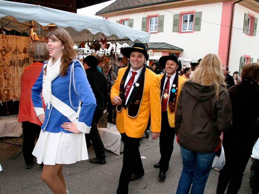 Beim Martinimarkt war so viel los, dass man kaum ohne Stau durch die Gassen kam.