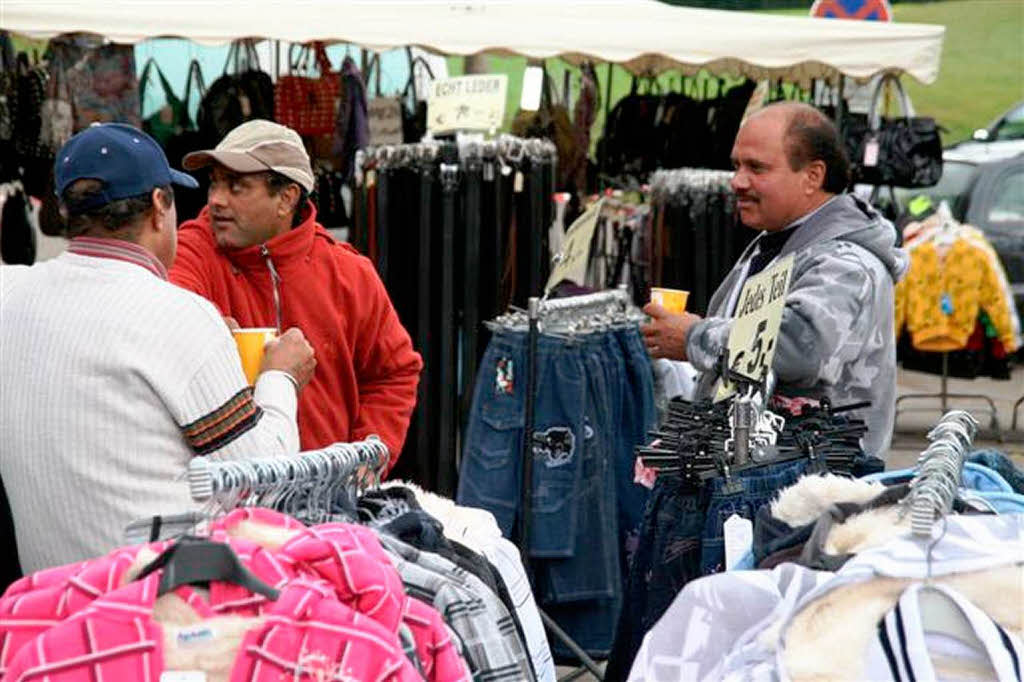 Beim Martinimarkt war so viel los, dass man kaum ohne Stau durch die Gassen kam.