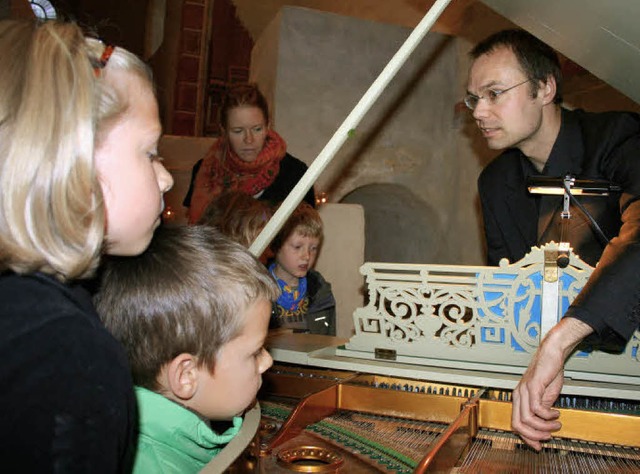 Nicht nur Kammermusik in Kind gerechte...ot; in der Klosterkirche Sankt Cyriak.  | Foto: Martina Faller