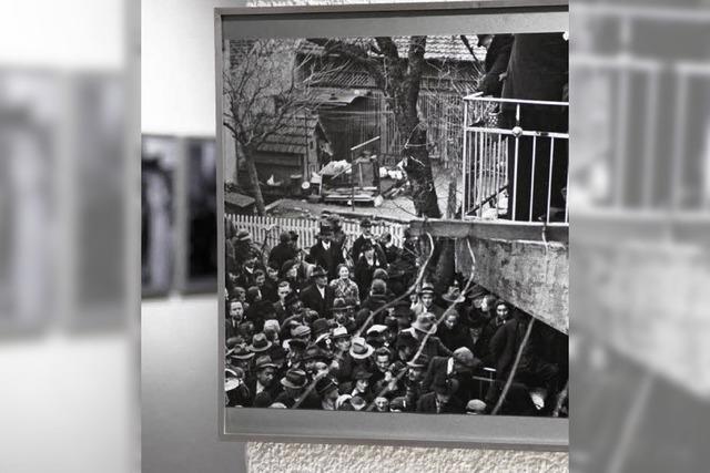 Ausstellung zur Deportation der Juden nach Gurs