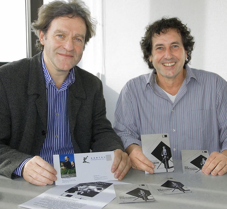 Freuen sich über die Zusammenarbeit: R... und Horst Brenneisen vom Kinoverein.   | Foto: M. Maier