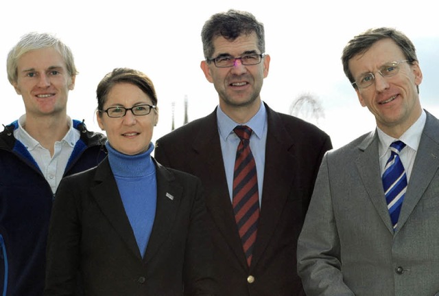 Die Head-Organisatoren  Matthias Schmi...rvath, Martin Steiger und Paul Castle   | Foto: felix held