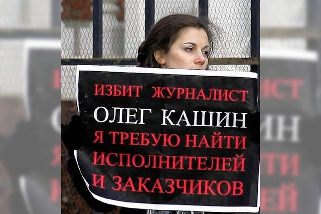 Immer wieder Attacken auf Journalisten in Russland