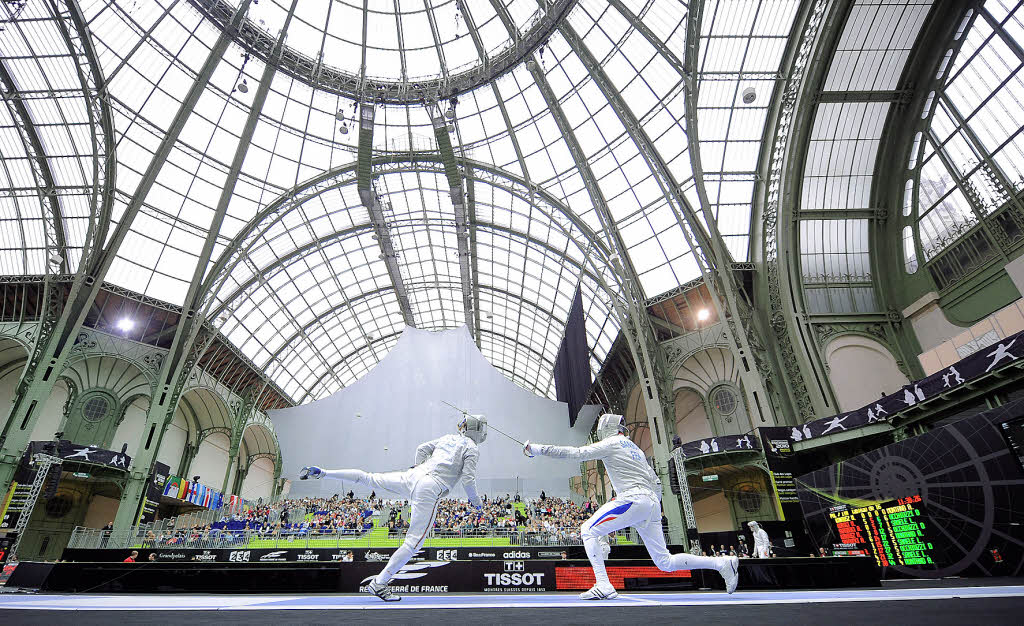 FechtWM in Paris Schön und ganz schön teuer Fechten Badische