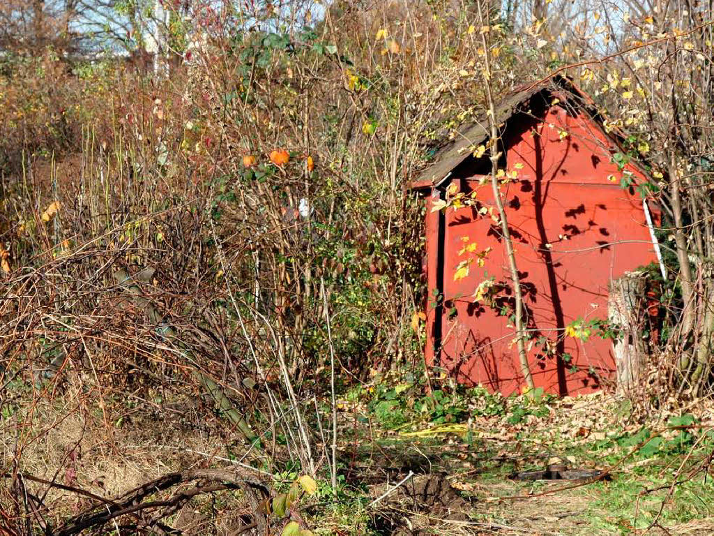 Das Ende der Kleingartenanlage ist besiegelt.