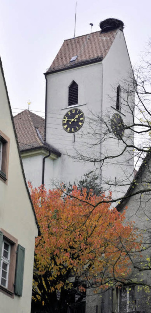 Die Opfinger Bergkirche ist das Wahrzeichen des Ortes.  | Foto: Thomas Kunz