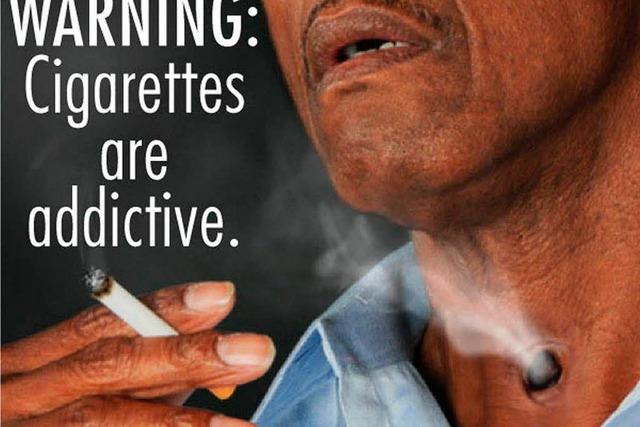 Fotos: Drastische Warnhinweise auf Zigarettenschachteln
