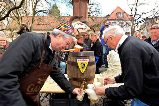 Narri-Narro auf dem Rathausplatz