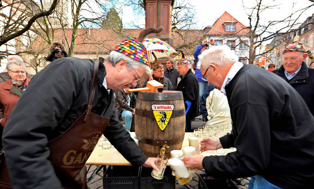 Fassanstich zur Fasnetsaison 2010/2011