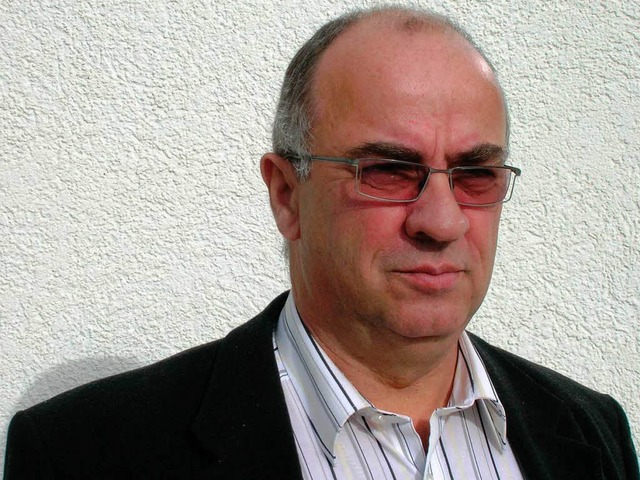 Wolfgang Kunkler, bis zum Sommer 2011 Vorsitzender des EHC Freiburg.  | Foto: Karl Heidegger