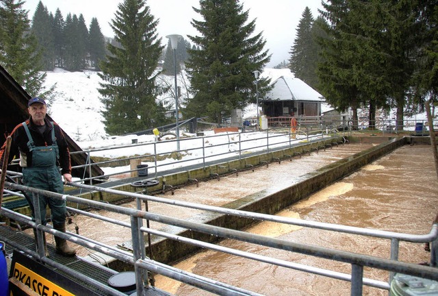 Peter vom Berg, Klrwrter aufd em FEldberg  | Foto: Ralf MOrys