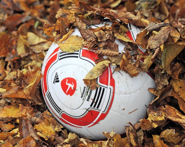 Das Objekt fuballerischer Begierde  u... einer fotografischen Herbst-Ball-ade   | Foto: Seeger