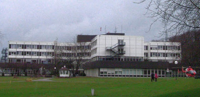 Das Krankenhaus Bad Sckingen geht zun...#8222;Spitler Hochrhein GmbH&#8220;.   | Foto: archivfoto: axel kremp