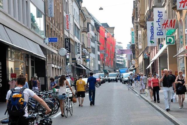 Basel soll größere Fußgängerzonen bekommen
