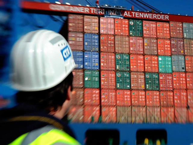 Starke Exporte tragen zur Konjunkturerholung bei.  | Foto: dpa