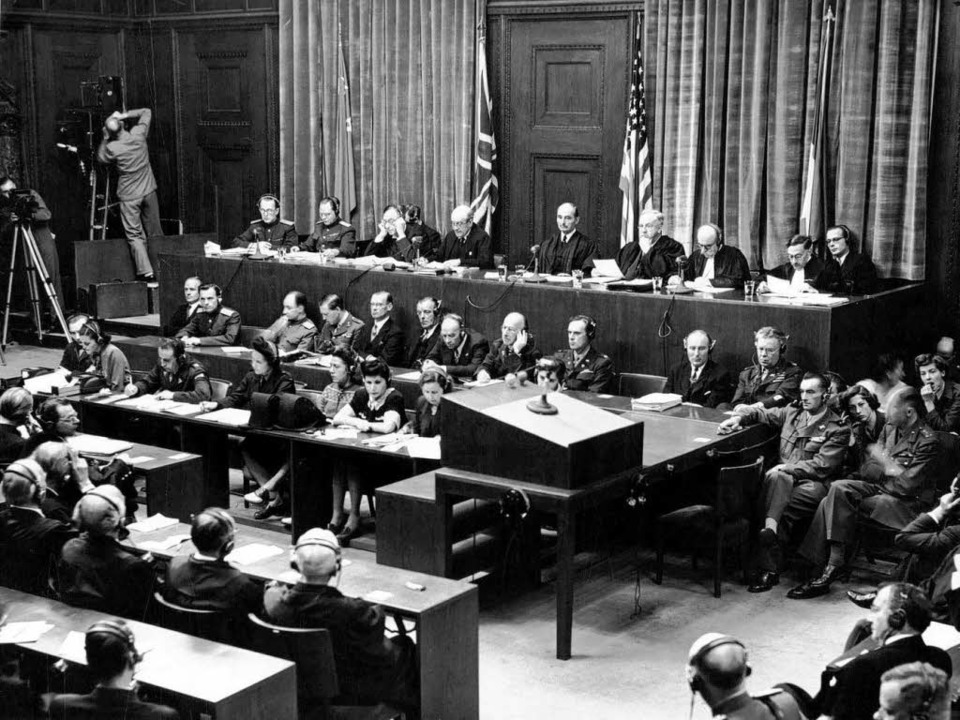 Das Militrtribunal whrend der Urteilsverkndung.   | Foto: MEmorium Nrnberg