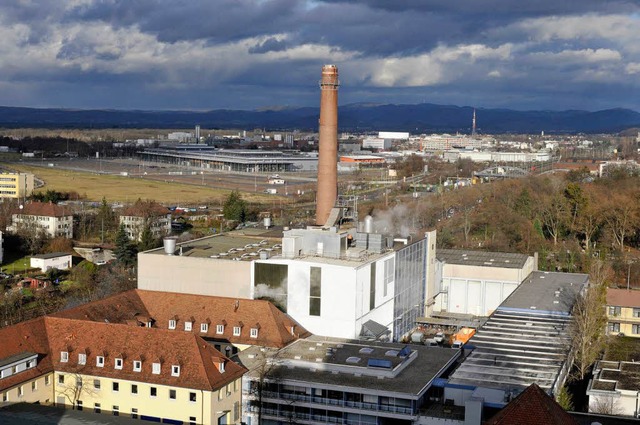 Knnte bald ein ko-Vorzeigemodell werden: das Heizkraftwerk der Uniklinik.  | Foto: Ingo Schneider
