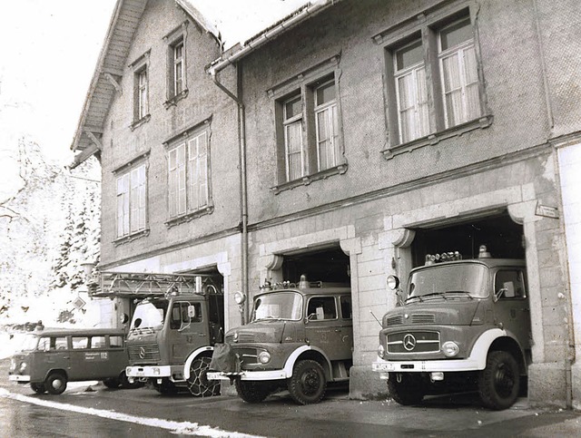 Das alte Spritzenhaus in der Menzensch...e. Feuerwehrfuhrpark gestern &#8230;    | Foto: privat