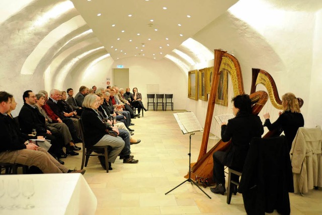 Kunst und Musik aus verschieden Epoche...en im Markgrfler Museum vorgestellt.   | Foto: Mnch