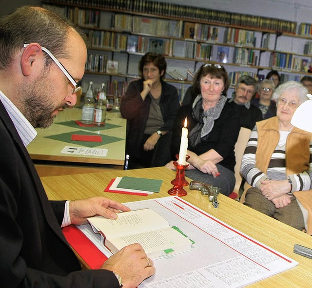 &#8222;Kavalier der spten Stunde&#822...t auf sizilianischen Krimidetektiv  .   | Foto: heidi fssel