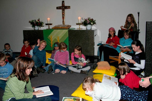 Die Kinder stehen auch diesmal wieder ...telpunkt. Hier eine Aufnahme von 2008.  | Foto: Karin Hei