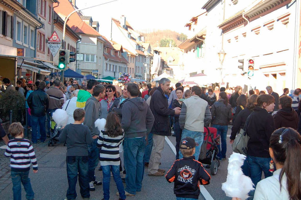 Impressionen vom Martini-Markt in Elzach