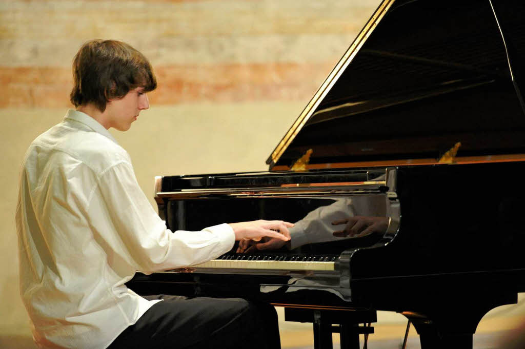 Thomas Mller am Klavier