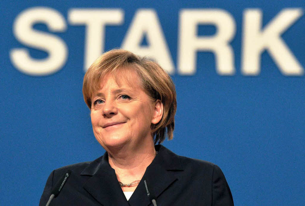 Merkel erhielt 90,4 Prozent der Stimmen