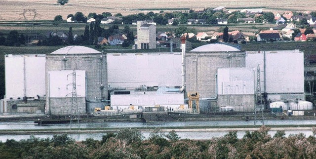 Das Atomkraftwerk Fessenheim  | Foto: Franz Dannecker