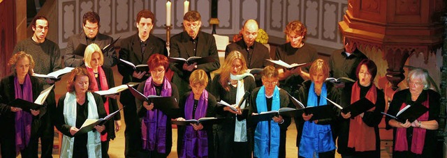 Der Chor Cantamus beim Konzert in Schmieheim  | Foto: Sandra Decoux-Kone