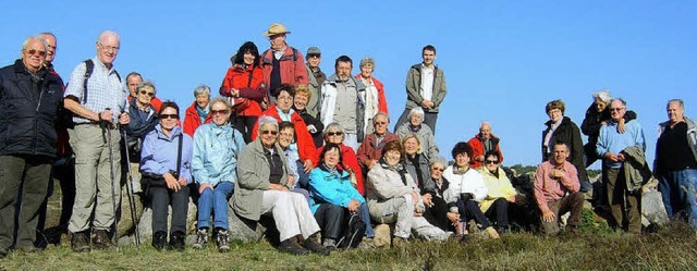 Der Schwarzwaldverein Kandern wanderte in der Altmark.   | Foto: bz