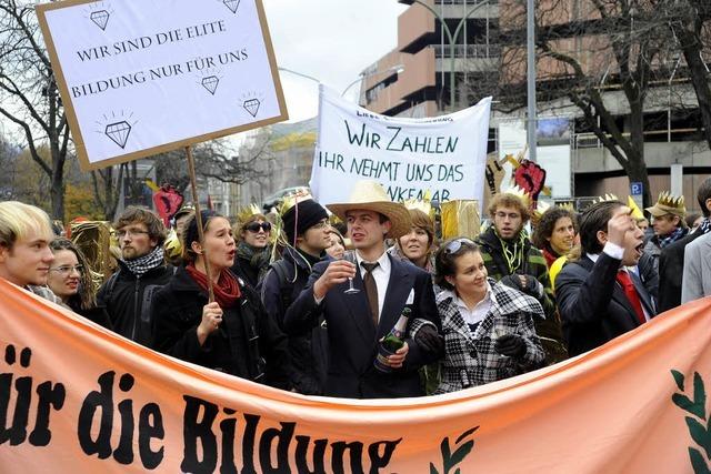 Fotos: Bildungsdemo in Freiburg