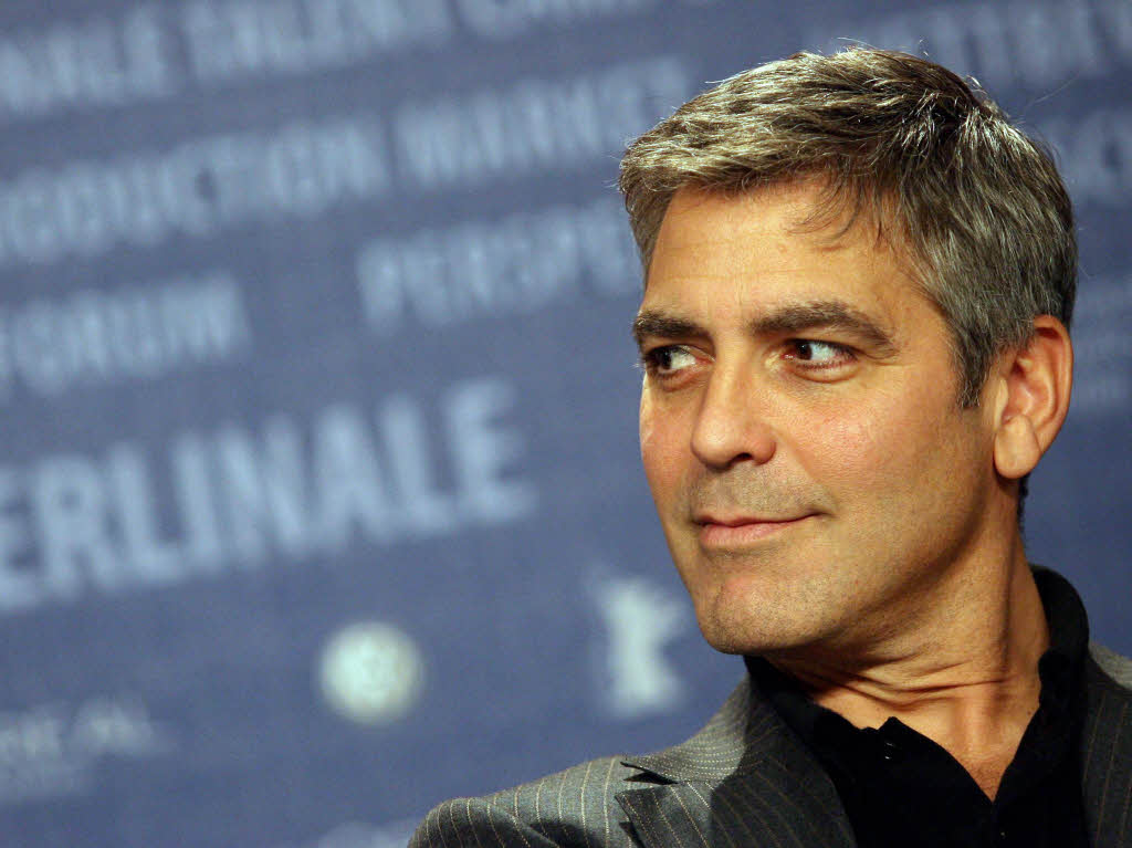 Der zweimalige Titeltrger George Clooney: Sexiest Man 1997 und 2006.