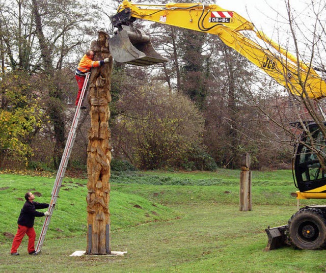 Zuwachs bekommt der Skulpturenpfad.  | Foto: Hge