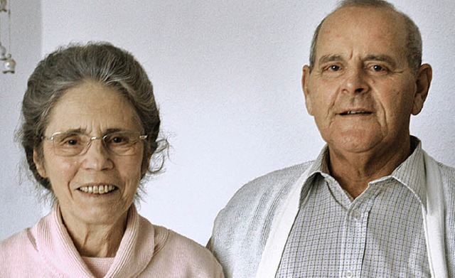 Amalie und Klaus Fritz feiern heute goldene Hochzeit.   | Foto: probst