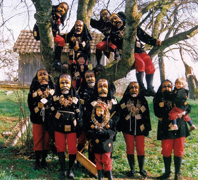 Seit 25 Jahren sorgen die Schiebe-Chn... Krnberger Traditionen weiter leben.   | Foto: Schiebe-chncht