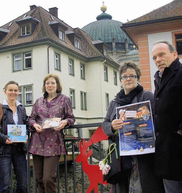 Die Plakate und Flyer fr die Veransta...a Meier-Strittmatter und Bernd Rieple   | Foto: kbl