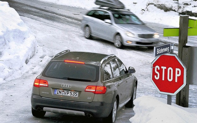 Auto im Schnee  | Foto: Audi/GP